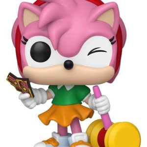 Funko Pop! Sonic - The Hedgehog Amy Rose with Piko Hammer Chase