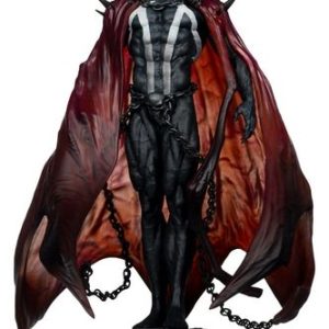 Spawn Black White & Red All Over Estatua 1/10 Spawn by Pupeteer Lee 23 cm