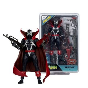 Spawn Page Punchers Figura Spawn 1977 Red and Black (Chase) Red Platinum Edition 18 cm
