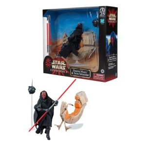 Star Wars Black Series Episode I Darth Maul & Sith Speeder 25th Anniversary