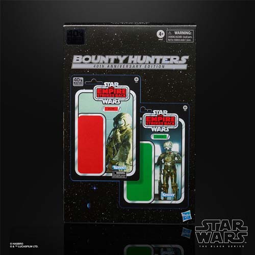 Star Wars Black Series Pack Bounty Hunters Episode V 40th Anniversary Edition