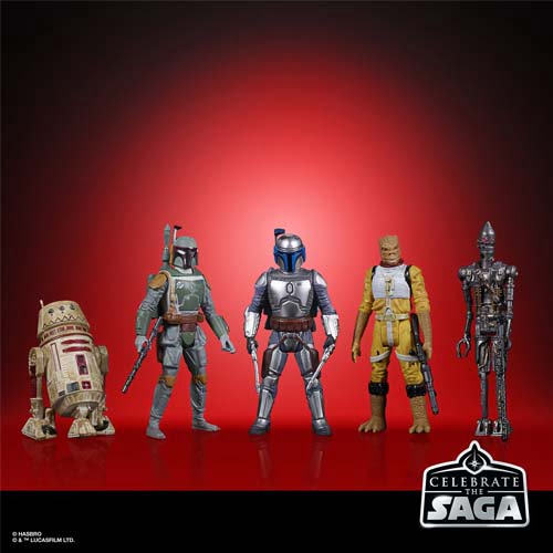 Star Wars Celebrate The Saga Bounty Hunters Action Figure Set Hasbro - Imagen 2