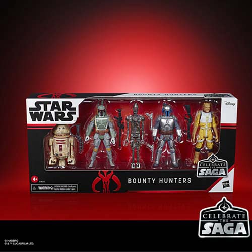 Star Wars Celebrate The Saga Bounty Hunters Action Figure Set Hasbro