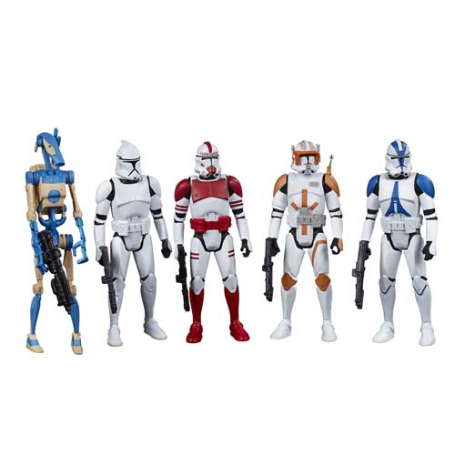 Star Wars Celebrate the Saga Pack de 5 Figuras Galactic Republic 10 cm - Imagen 3
