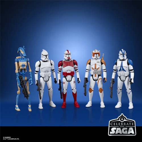 Star Wars Celebrate the Saga Pack de 5 Figuras Galactic Republic 10 cm - Imagen 2