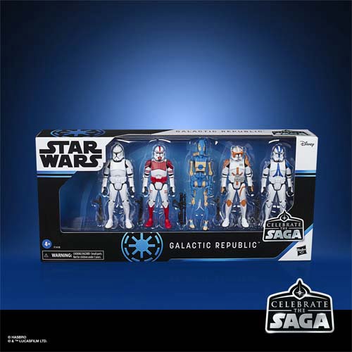 Star Wars Celebrate the Saga Pack de 5 Figuras Galactic Republic 10 cm