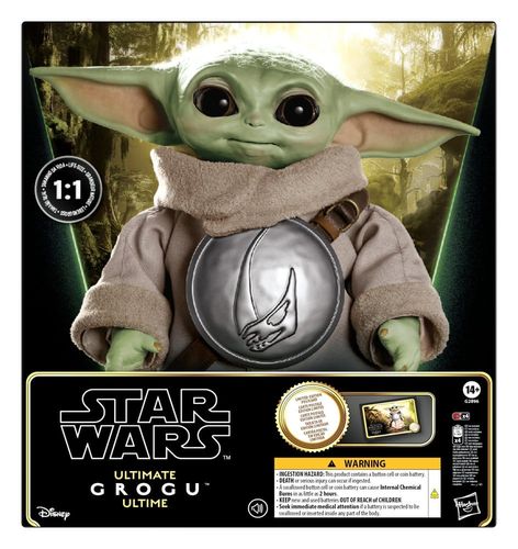Star Wars Figura animatrónica tamaño real Ultimate Grogu 37 cm - Imagen 4