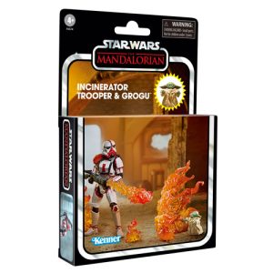 Star Wars The Vintage Collection Incinerator Trooper & Grogu The Mandalorian