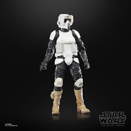 Star Wars The Black Series Biker Scout 40th - Imagen 7