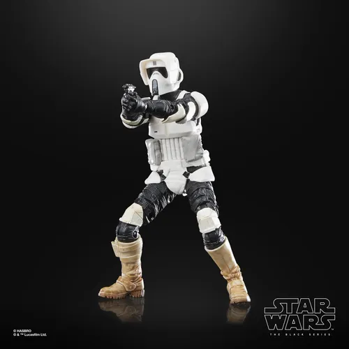 Star Wars The Black Series Biker Scout 40th - Imagen 6