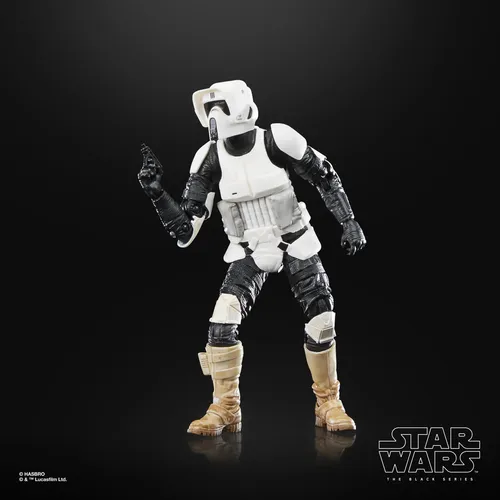 Star Wars The Black Series Biker Scout 40th - Imagen 4