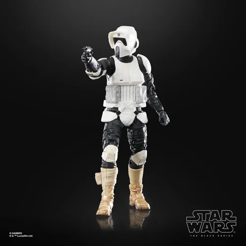 Star Wars The Black Series Biker Scout 40th - Imagen 3