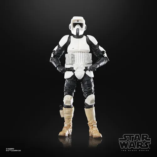 Star Wars The Black Series Biker Scout 40th - Imagen 2