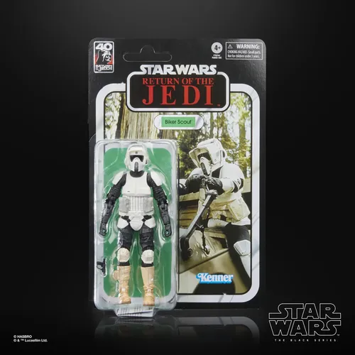 Star Wars The Black Series Biker Scout 40th