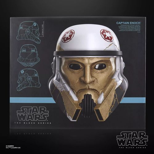 STAR WARS The Black Series Captain Enoch Electronic Helmet - Imagen 4