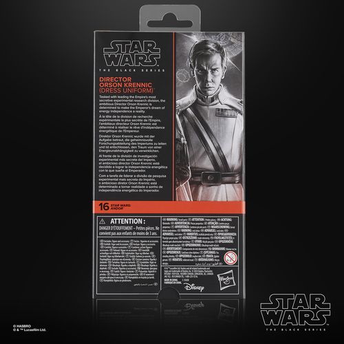 Star Wars The Black Series Director Orson Krennic (Dress Uniform) - Imagen 4