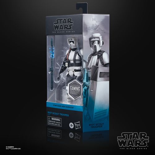 Star Wars The Black Series Gaming Greats Riot Scout Trooper - Imagen 2