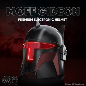 Star Wars The Black Series Moff Gideon Premium Electronic Roleplay Helmet