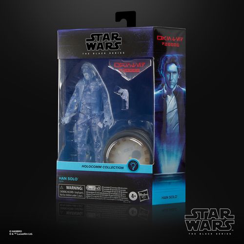 Star Wars The Black Series Holocomm Collection Han Solo - Imagen 3