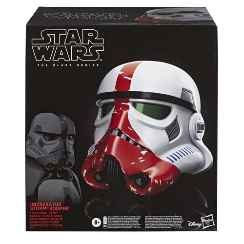 Star Wars The Black Series Incinerator Stormtrooper Premium Electronic Helmet