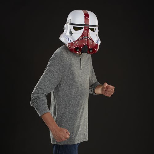Star Wars The Black Series Incinerator Stormtrooper Premium Electronic Helmet - Imagen 7