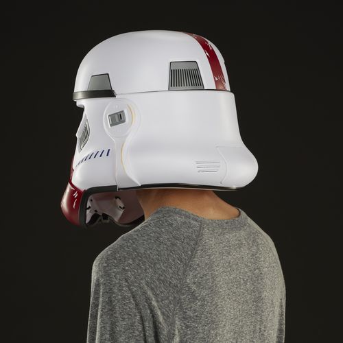 Star Wars The Black Series Incinerator Stormtrooper Premium Electronic Helmet - Imagen 3