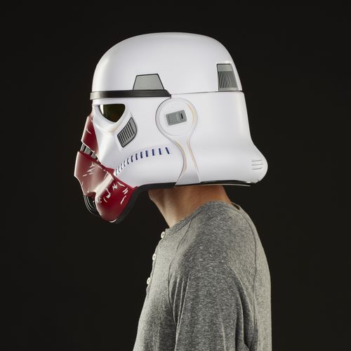 Star Wars The Black Series Incinerator Stormtrooper Premium Electronic Helmet - Imagen 12