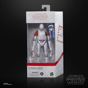 Star Wars The Black Series KX Security Droid (Holiday Edition)