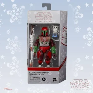 Star Wars Black Series Figura Mandalorian Warrior (Holiday Edition)