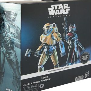 Star Wars: Obi-Wan Kenobi Black Series Pack de 2 Figuras NED-B & Purge Trooper Exclusive