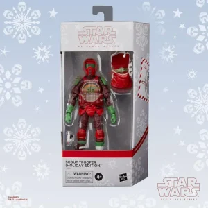 Star Wars Black Series Figura Scout Trooper (Holiday Edition)