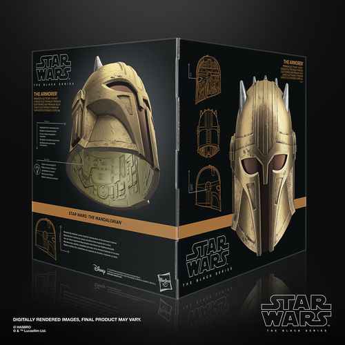 Star Wars The Black Series The Armorer Electronic Helmet - Imagen 3