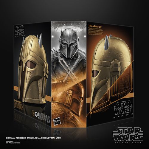 Star Wars The Black Series The Armorer Electronic Helmet - Imagen 9