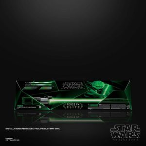 Star Wars The Black Series Yoda Force FX Black Series Lightsaber