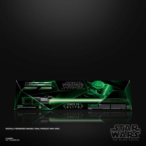 Star Wars The Black Series Yoda Force FX Black Series Lightsaber