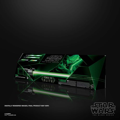 Star Wars The Black Series Yoda Force FX Black Series Lightsaber - Imagen 11
