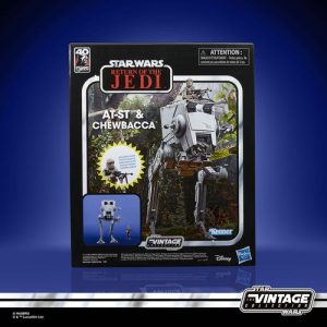 Star Wars The Vintage Collection AT-ST and Chewbacca 40th