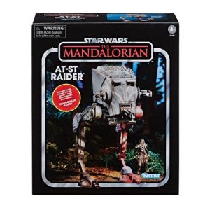 Star Wars The Vintage Collection Vehículo AT-ST Raider & Klatooinian The Mandalorian