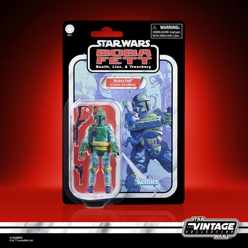 Star Wars The Vintage Collectio Boba Fett Death Lies & Treachery Comic Art Edition