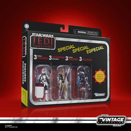 Star Wars The Vintage Collection Gaming Greats Star Wars Jedi: Survivor Multipack - Imagen 2
