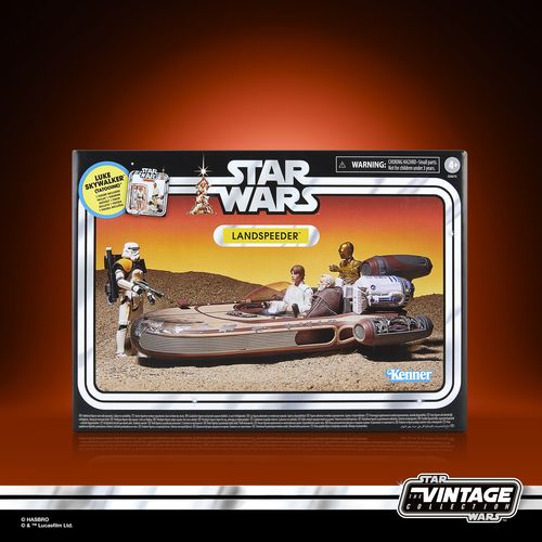 Star Wars The Vintage Collection Landspeeder & Luke Skywalker (Tatooine)