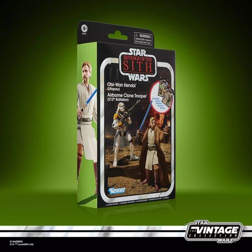 Star Wars The Vintage Collection Obi-Wan Kenobi & Clone Trooper - Imagen 8