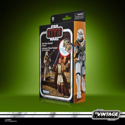 Star Wars The Vintage Collection Obi-Wan Kenobi & Clone Trooper - Imagen 6