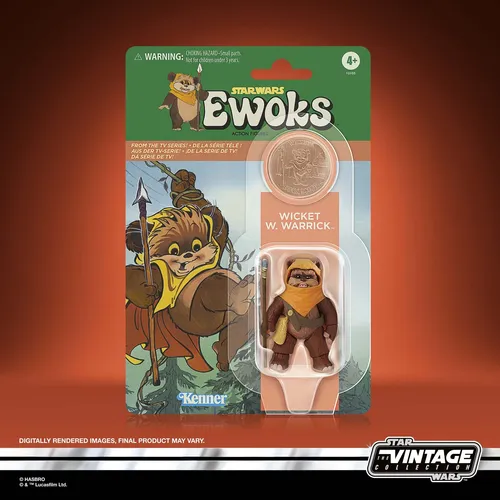 Star Wars The Vintage Collection Wicket & Kneesaa - Imagen 8