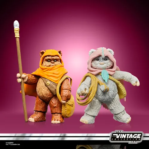 Star Wars The Vintage Collection Wicket & Kneesaa - Imagen 3