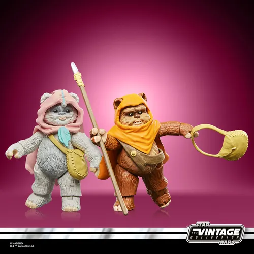 Star Wars The Vintage Collection Wicket & Kneesaa - Imagen 2