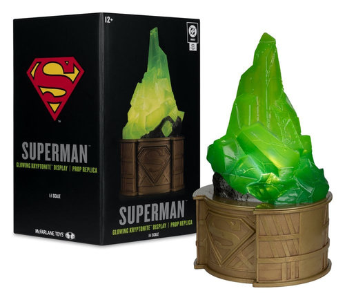 Superman DC Direct Réplica 1/1 Kryptonite Display (Gold Label) 18 cm - Imagen 6