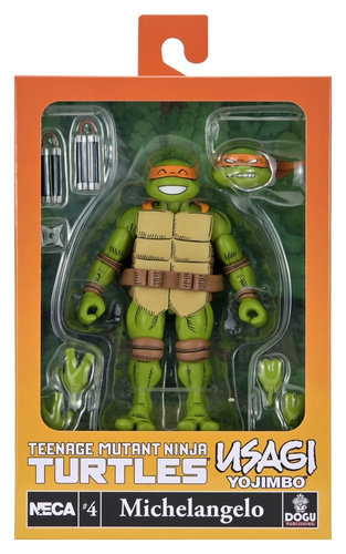 Teenage Mutant Ninja Turtles x Usagi Yojimbo Ultimate Figura Michelangelo 18 cm - Imagen 2