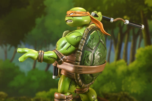 Teenage Mutant Ninja Turtles x Usagi Yojimbo Ultimate Figura Michelangelo 18 cm - Imagen 4