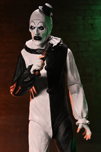 Terrifier 2 2 pack Figuras Ultimate Art the Clown & Little Pale Girl 18 cm - Imagen 11